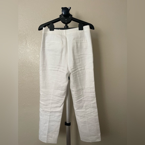 JCREW Matching White Kate linen pants and Parke blazer - Picture 6 of 16